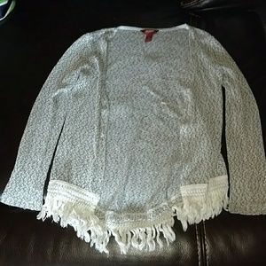 Gray Cardigan